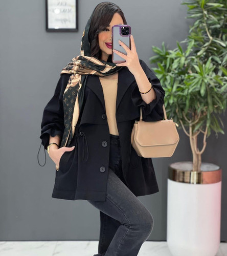 خرید اینترنتی مانتو سه دکمه