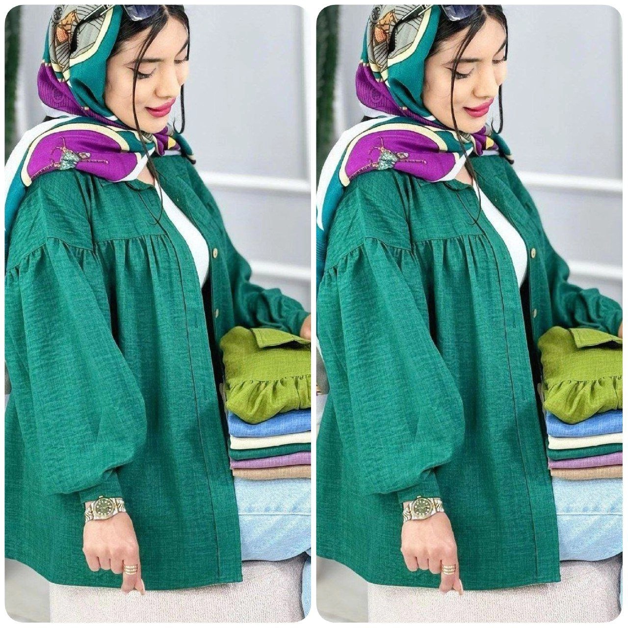 مانتو قواره دار مدل تابان
