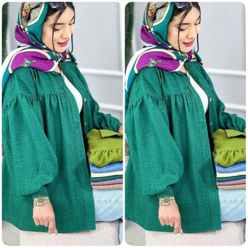 مانتو قواره دار مدل تابان